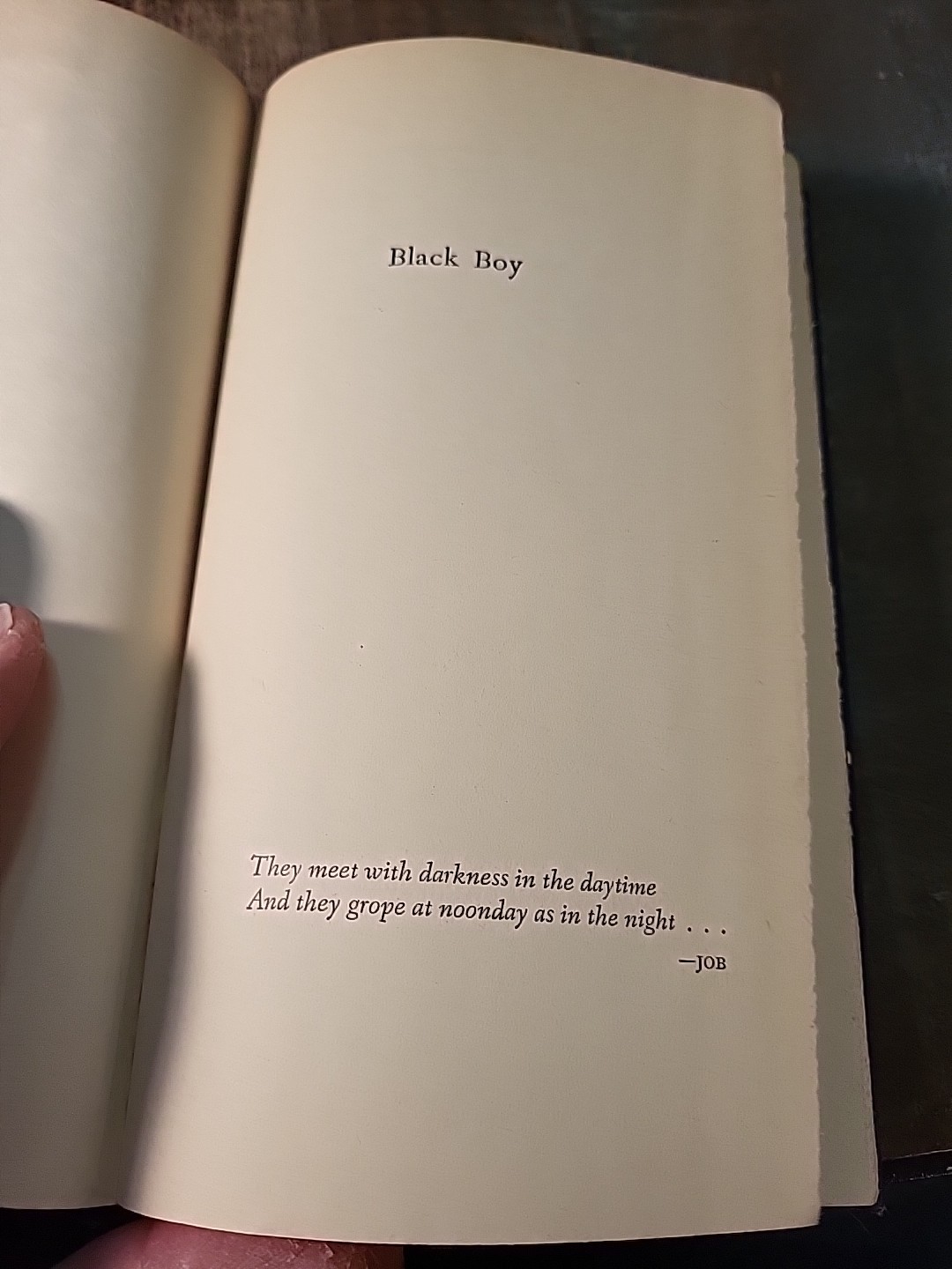 “Black Boy” By Richard Wright 1945 Harper & Brothers – Harper And Brothers
