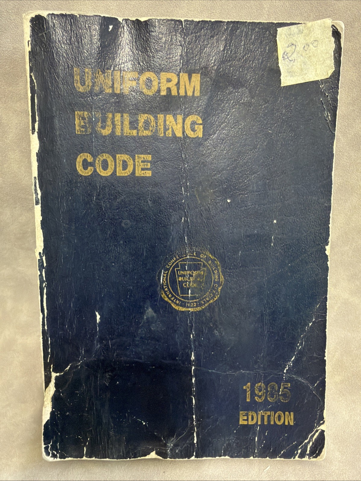 1985 Uniform Building Code ICBO Vintage Construction Contractor Manual