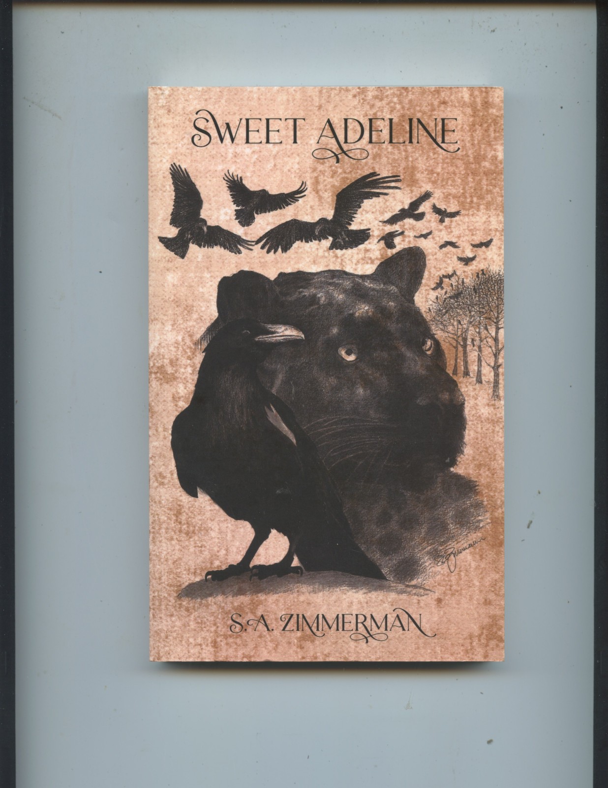 SIGNED «SWEET ADELINE» BOOK BY S. A. ZIMMERMAN (256 PAGES, VERY NICE)