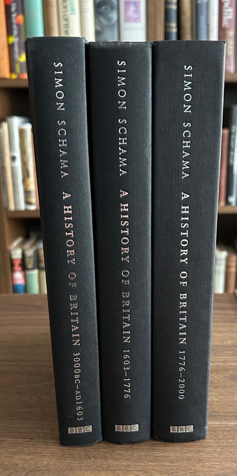 A History Of Britain (3 Vols), Simon Schama, BBC, 2000, 1st / 1st