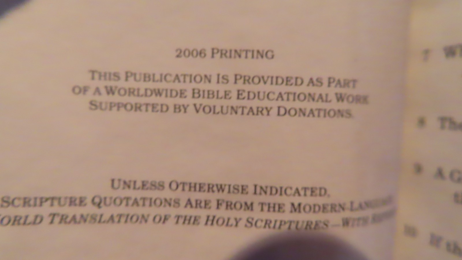 Is There A Creator Who Cares About You?» 1998. 192 pages. Paperback. Watchtower
