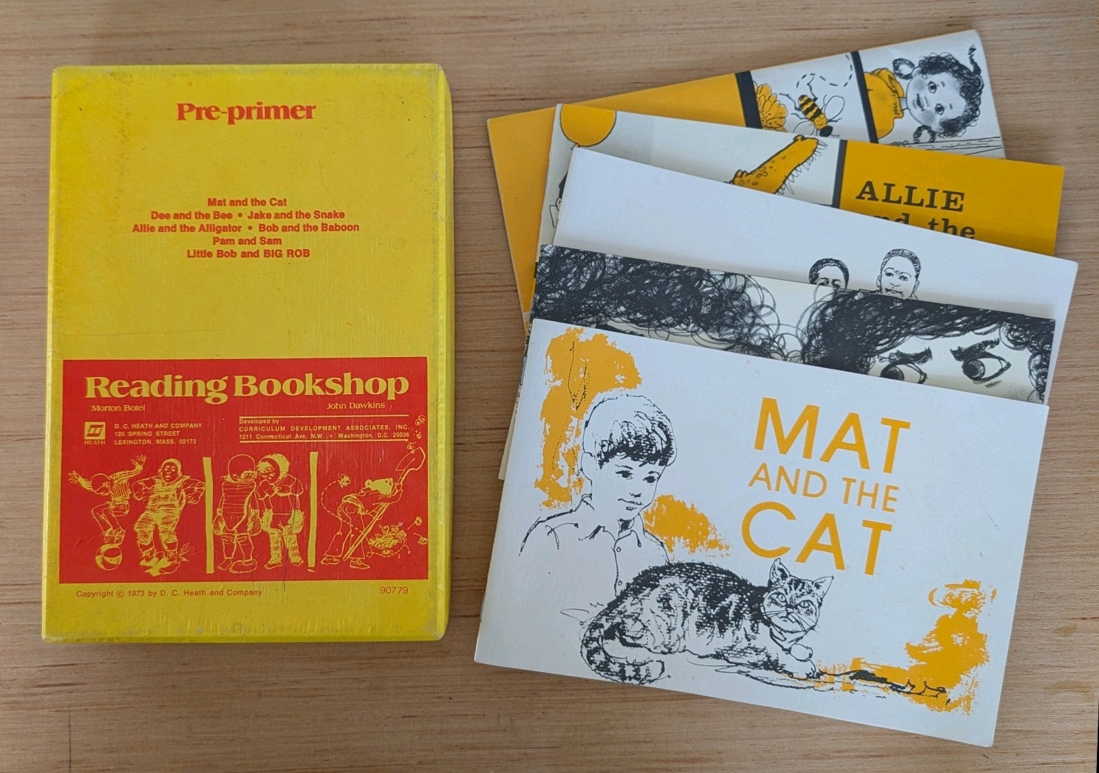 Reading Bookshop Pre Primer Vintage Box Set 5 Early Readers 1973