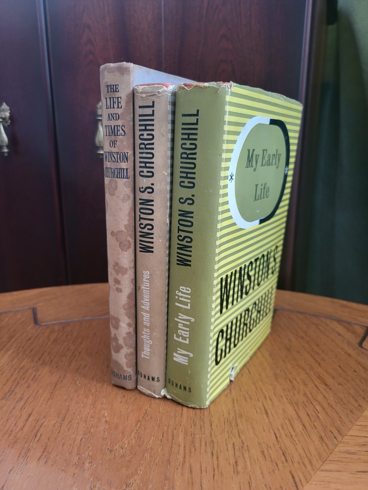 Winston Churchill Books – Odhams Publishers – Collectable, History, Politics