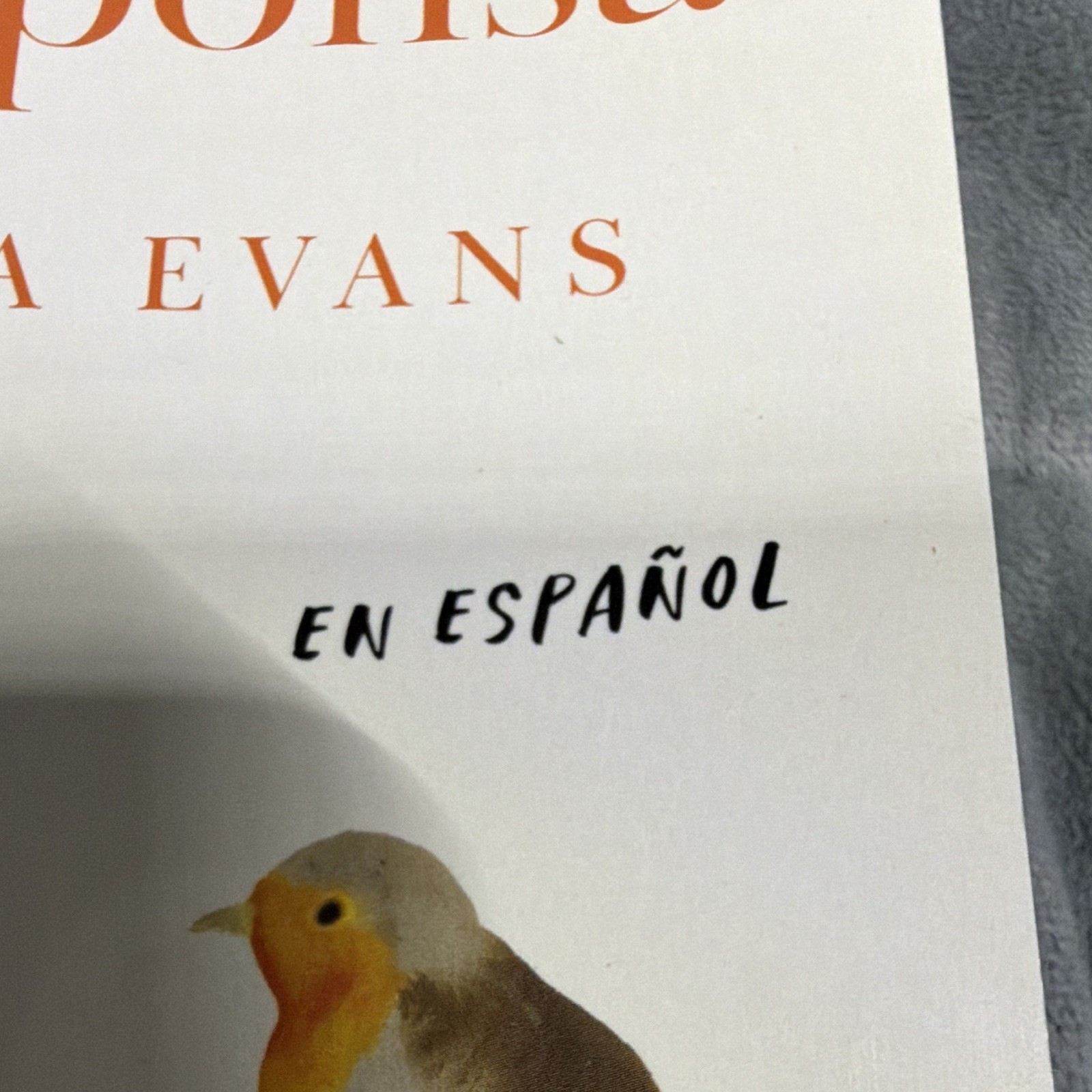 Vintage Español La corresponsal Virginia Evans Spanish Paperback 2025 1st Ed
