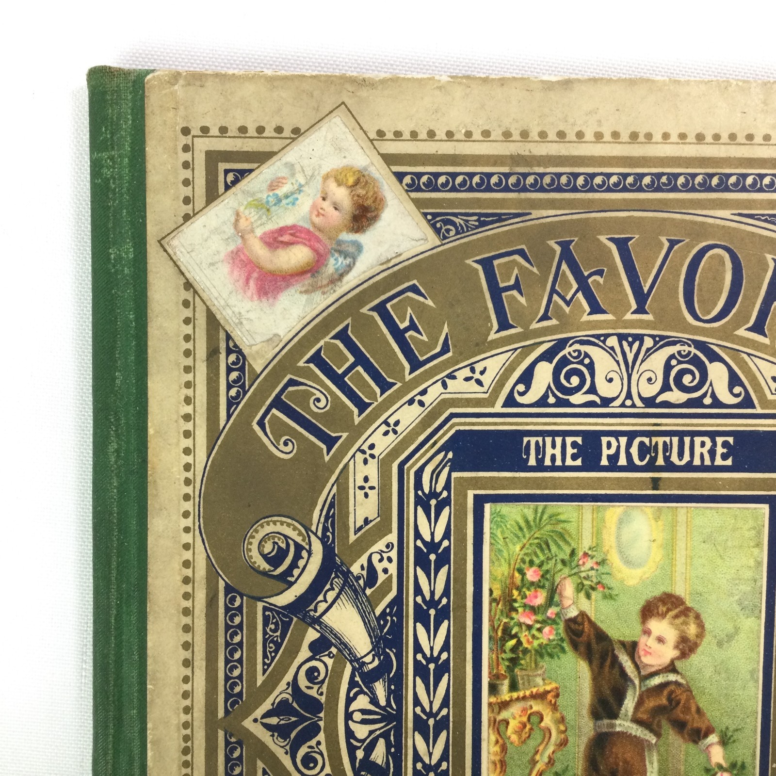 Favorite Nursery Series Picture Gift Book Partridge Nelson Antique 1901 HC