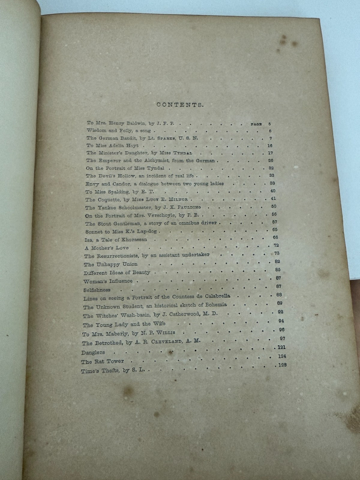 1850 The American Book of Beauty, Or, A Token of Friendship. – Gift Book