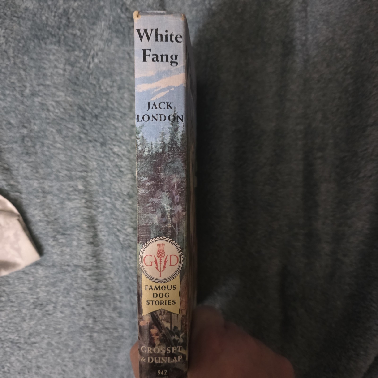 White Fang, Jack London, Grosset & Dunlap, Hardcover,