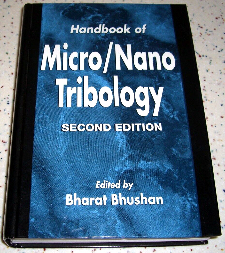 Handbook of Micro-Nanotribology Bharat Bhushan 1999 Newer Second Edition