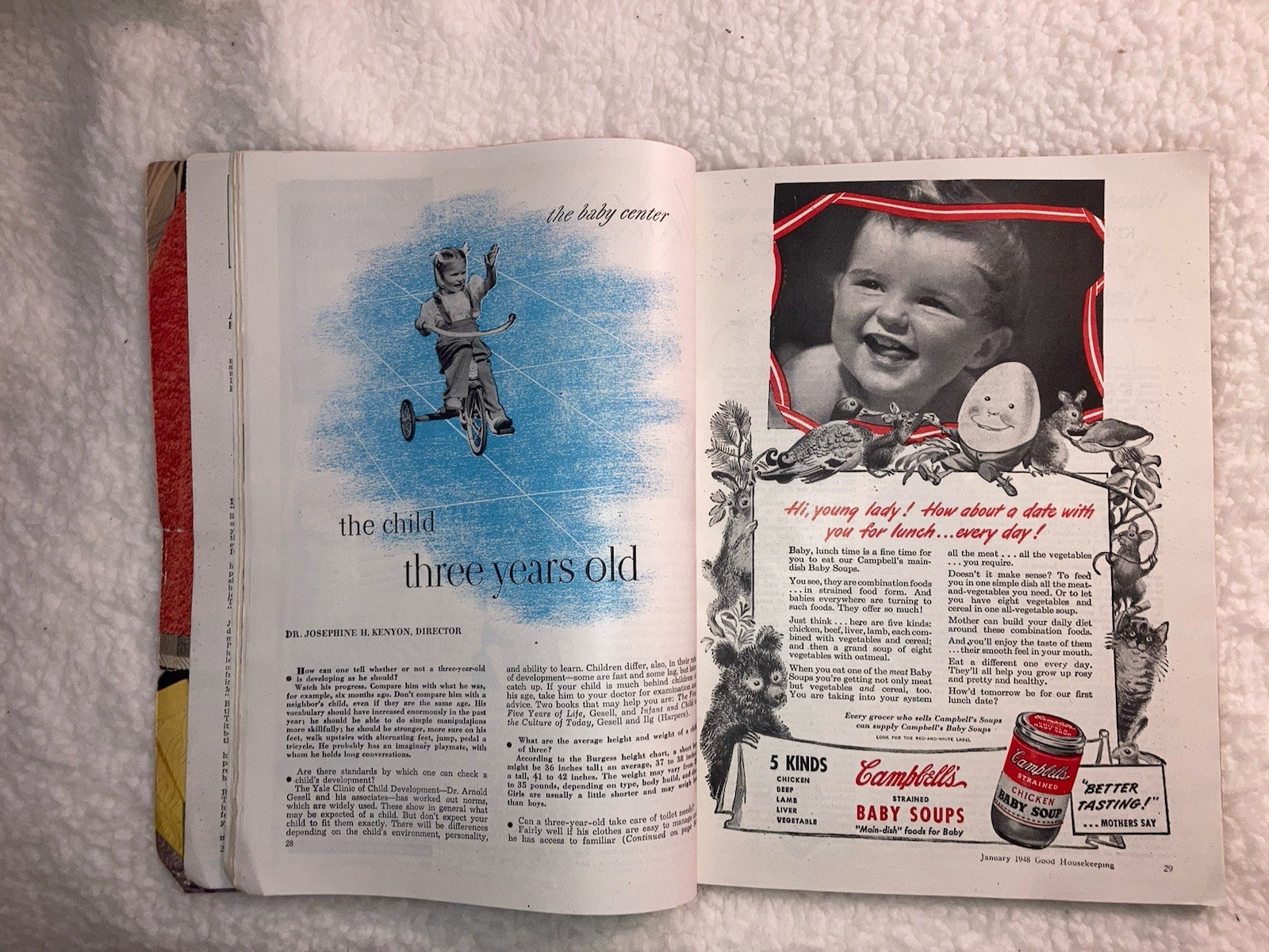 VTG Good Housekeeping Magazine January 1948 – 25 Pages of Decorating & Designing