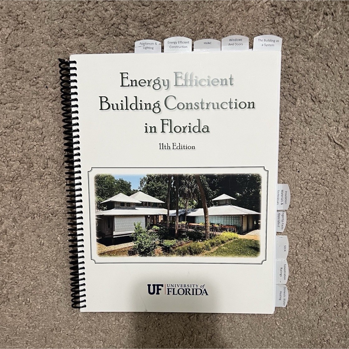 Highlighted & Tabbed UF Energy Efficient Building Construction in Florida 11th