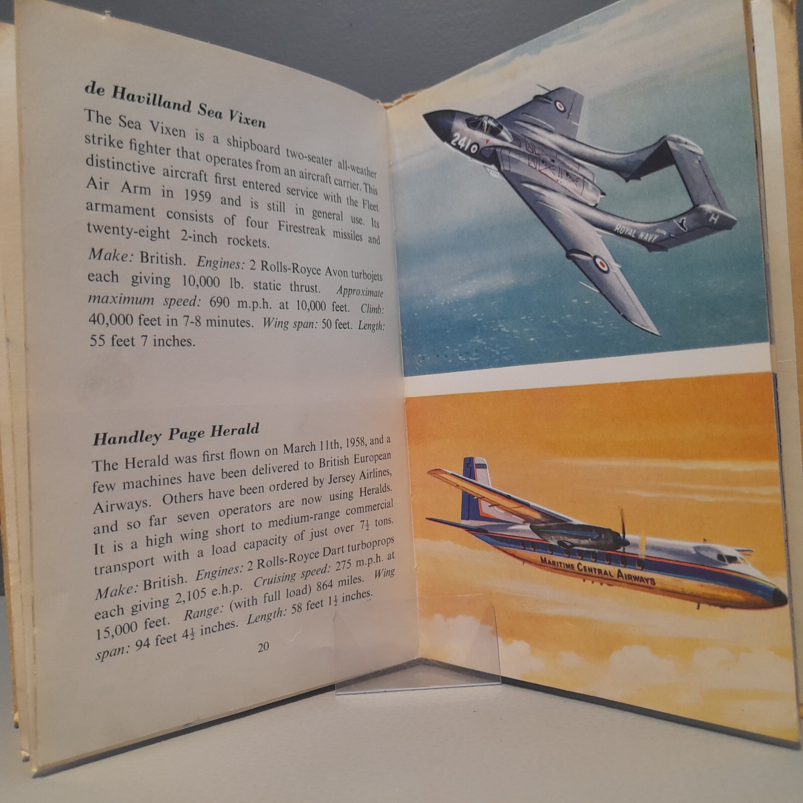 Vintage Aircraft Book Ladybird Series 584 1964 1st Edition