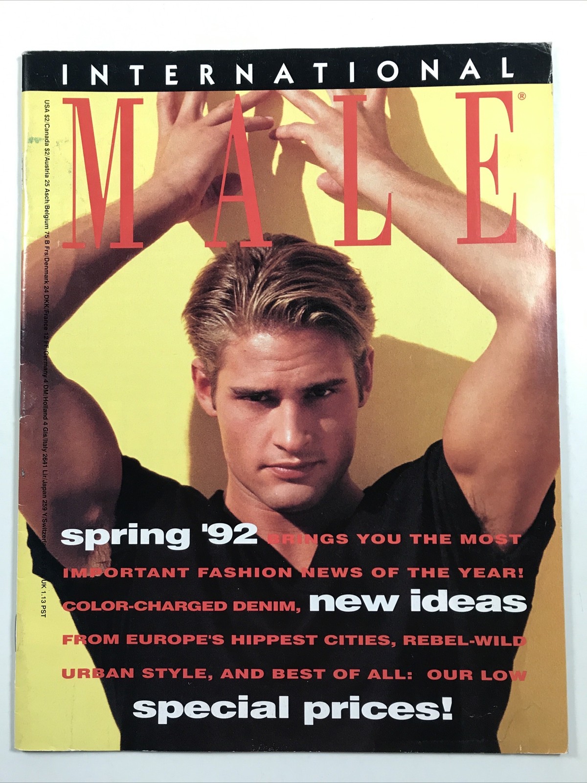 INTERNATIONAL MALE catalog Spring 1992-Gay Interest-Men’s Fashion