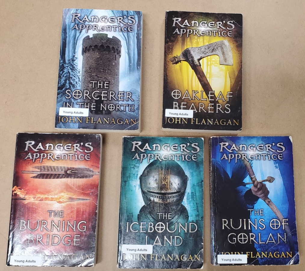 Ranger’s Apprentice Book Set #1-5 By John Flanagan Paperback