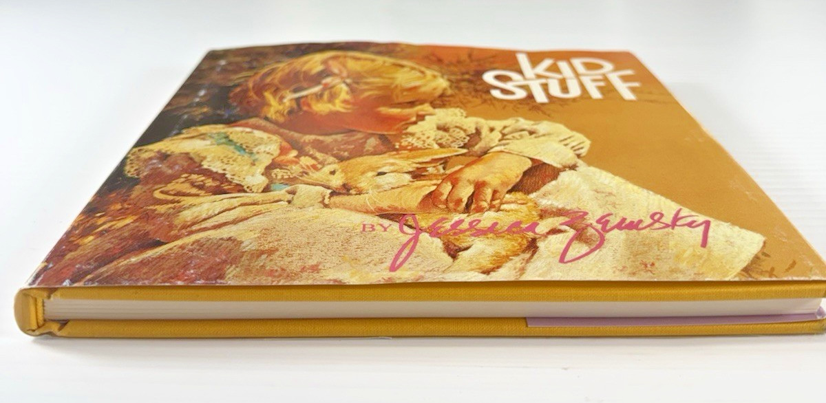 1995 Kid Stuff Jessica Zemsky Signed 1st Edition HC Vintage Children Art Book