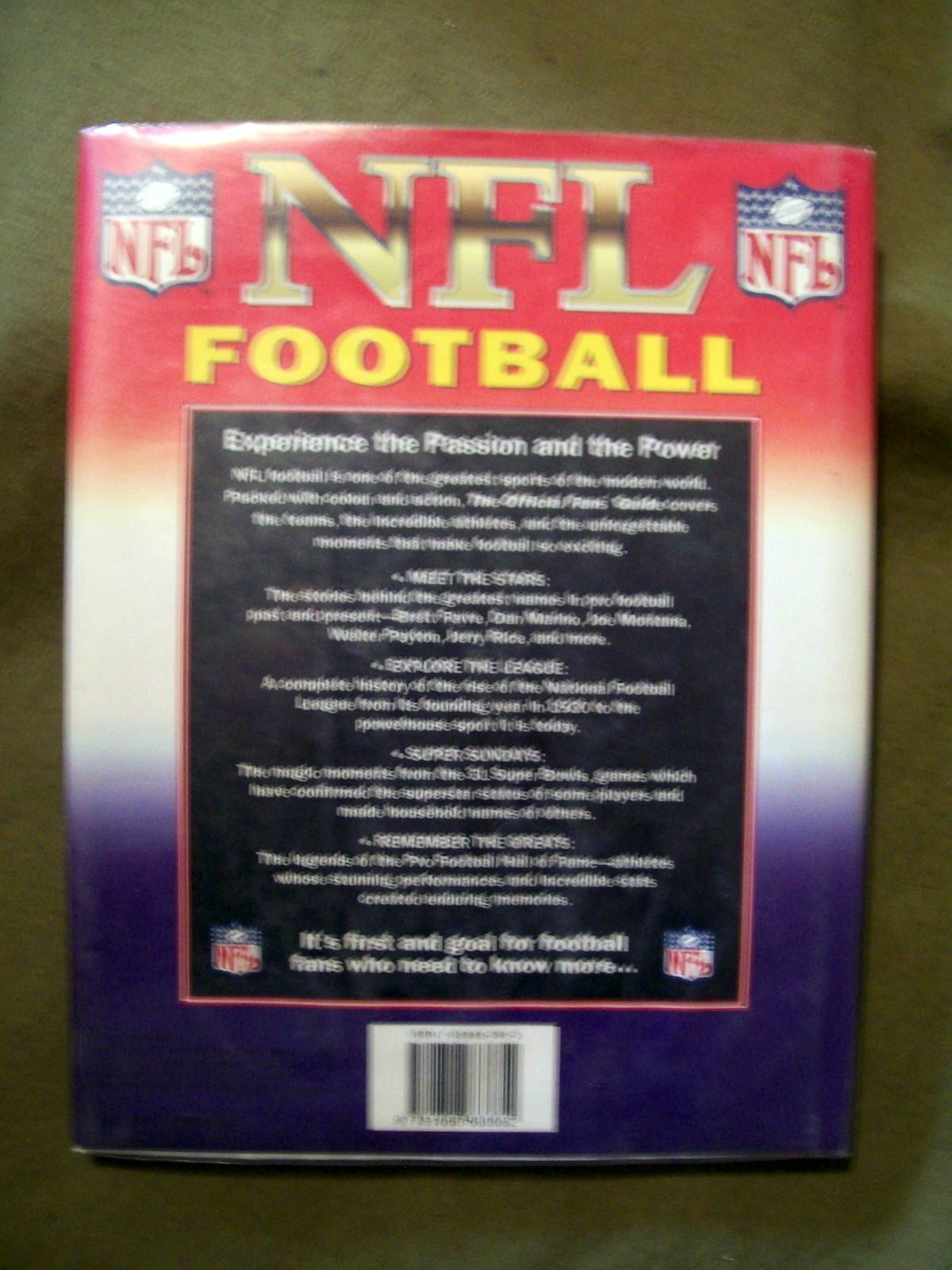 NFL Football The Official Fans’ Guide by Ron Smith (1997, Hardcover)