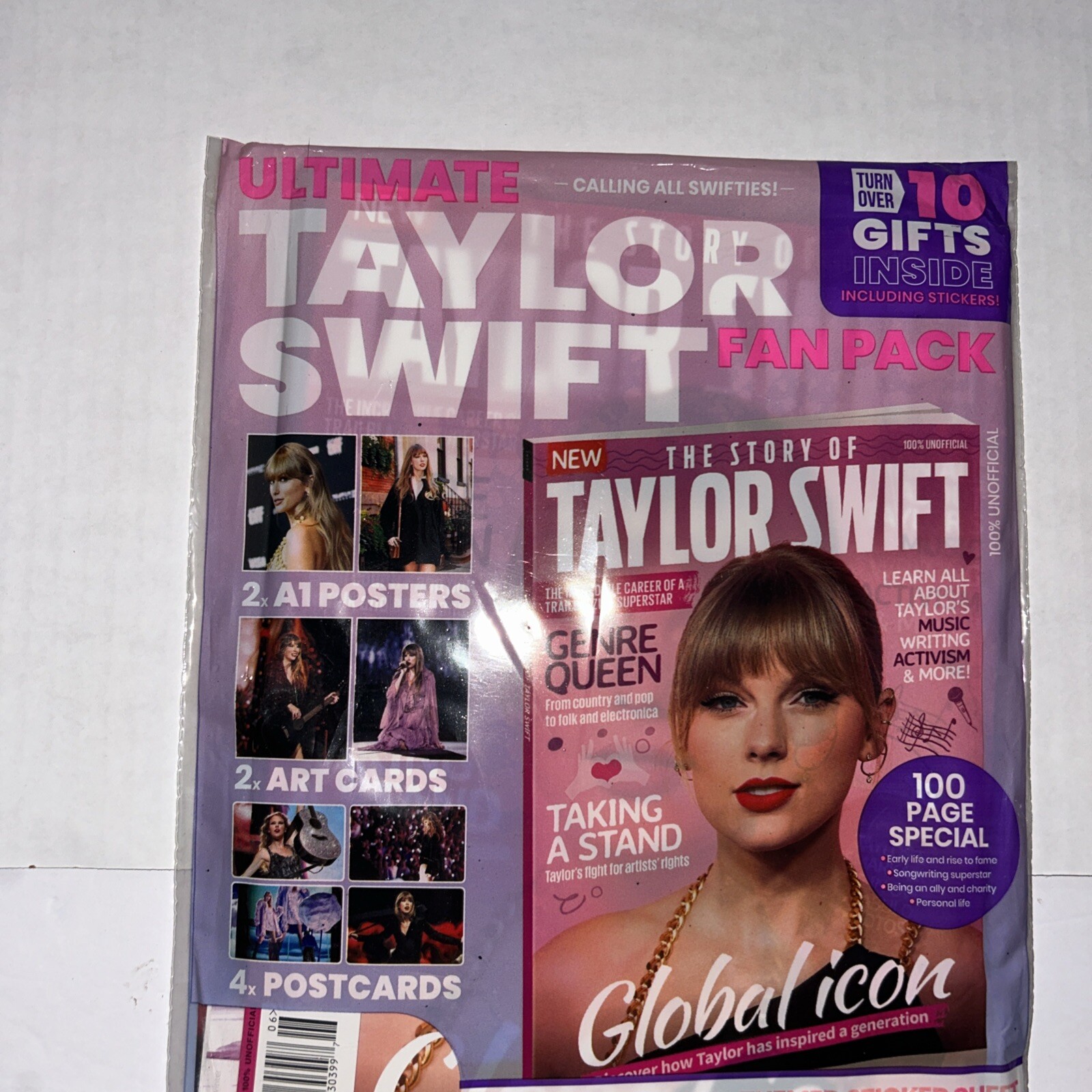Ultimate TAYLOR SWIFT Fan Pack Postcards Art Cards Posters Stickers ICON 2024