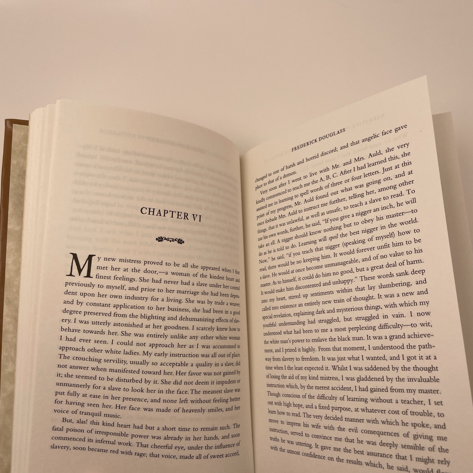 Frederick Douglass: Selected Works Soft Faux Leather bound Edition -Very Good-