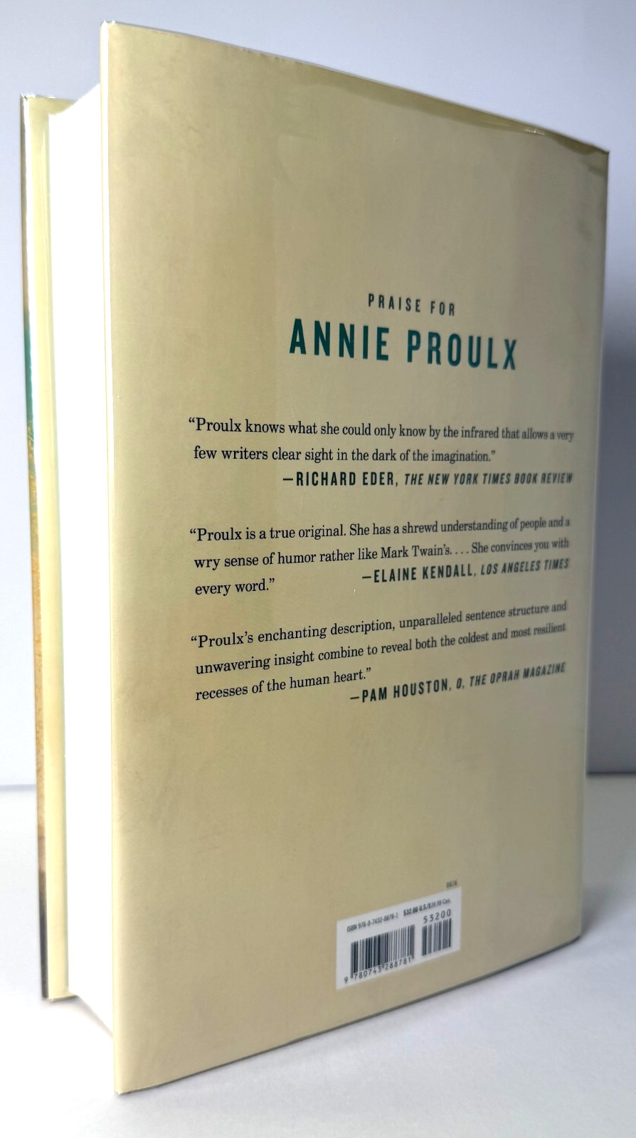 Barkskins SIGNED by Annie Proulx 2016 1st ed 1st printing in Mylar, Fine