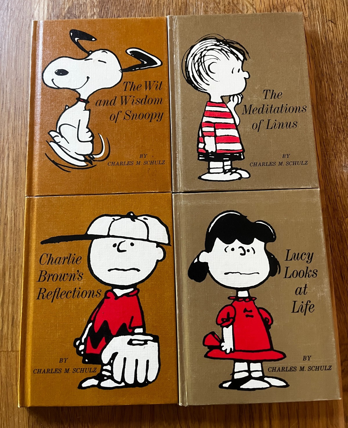 1967 More Peanuts Philosophers Small Book Set Charlie Brown By Charles Schulz