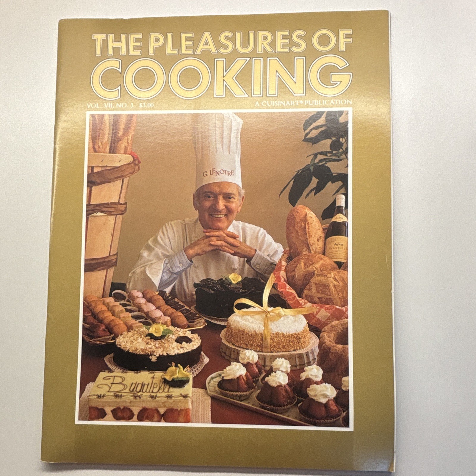 The Pleasures of Cooking, A Cuisinart Publication, Vol VII, #3 Nov/Dec 1984