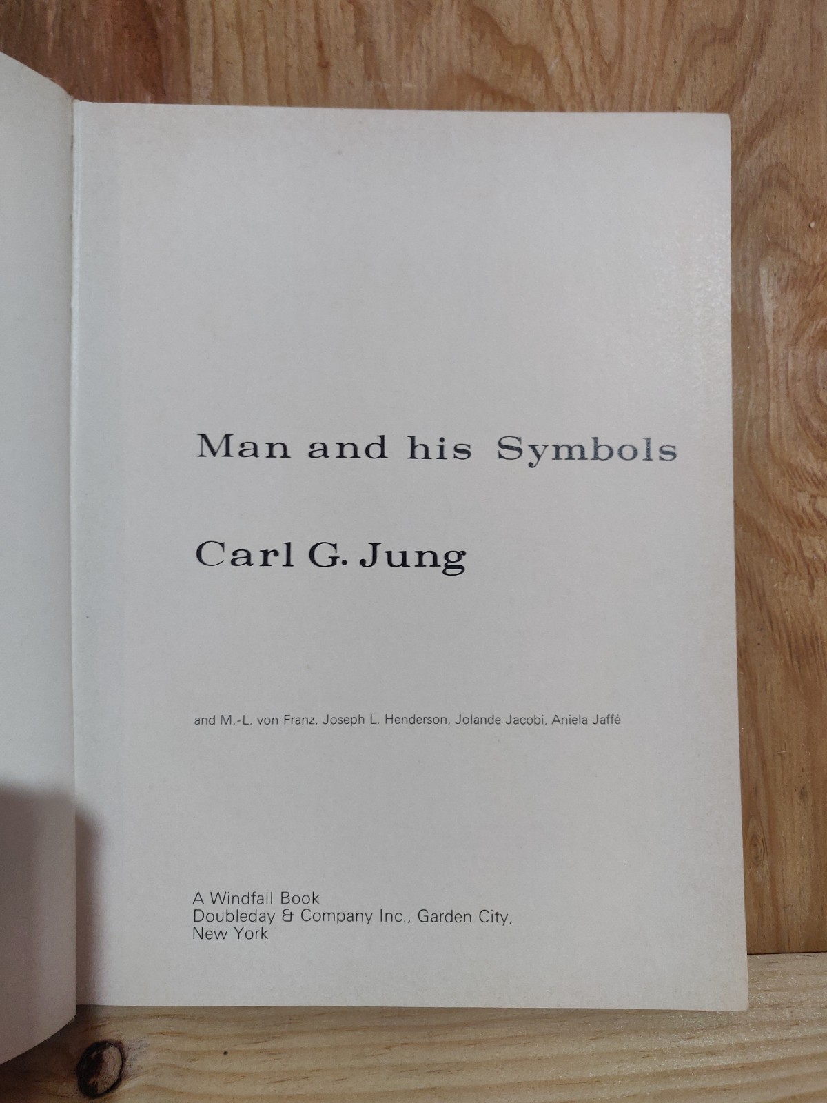 Man and His Symbols Carl Jung C.G. 1968 Occult Magick Psychoanalysis Archetypes