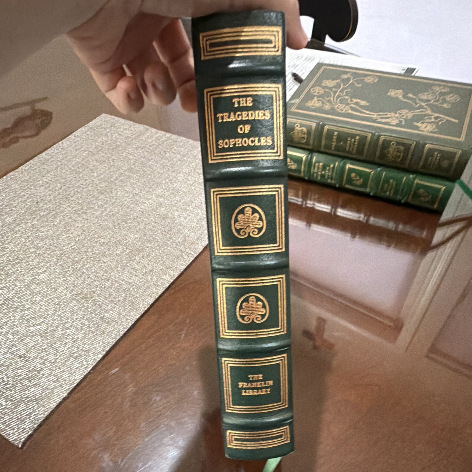 Franklin Library Sophocles The Tragedies Leather Bound Collector’s Edition