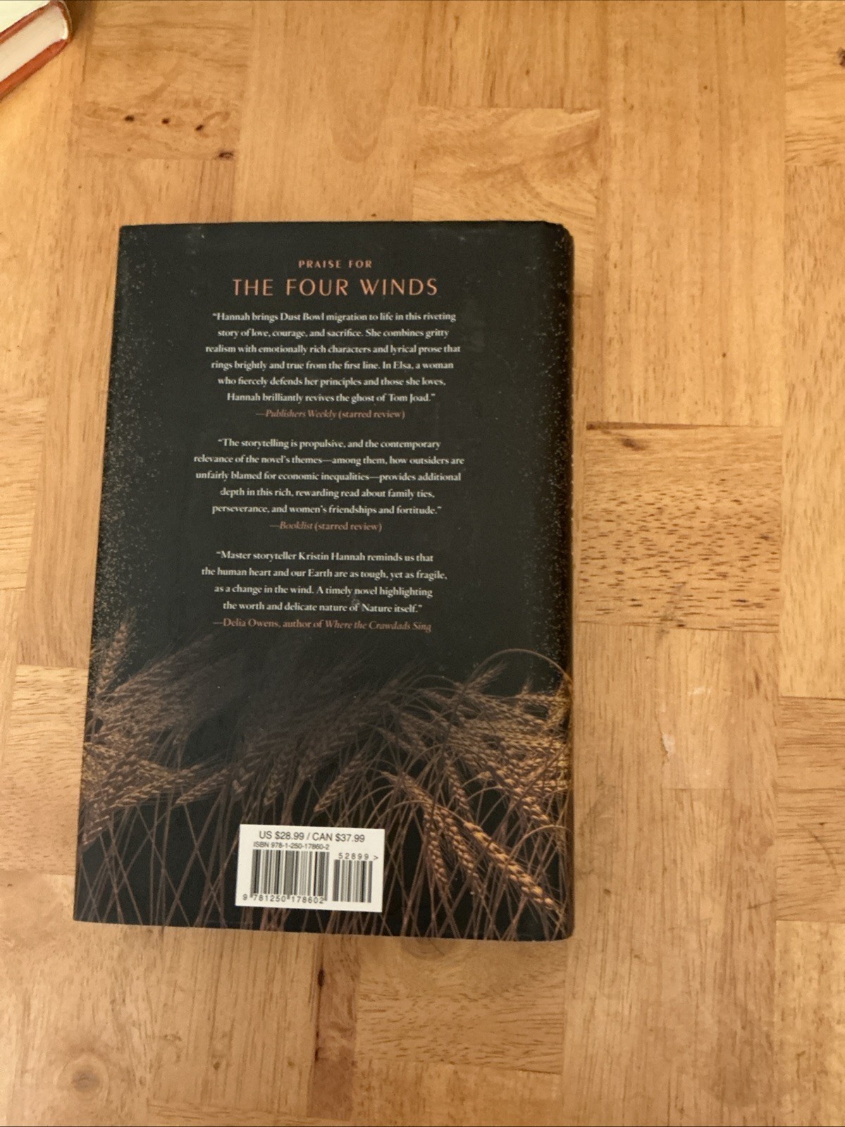 Four Winds : A Novel by Kristin Hannah (2021, Hardcover) 1st Ed/1st Print