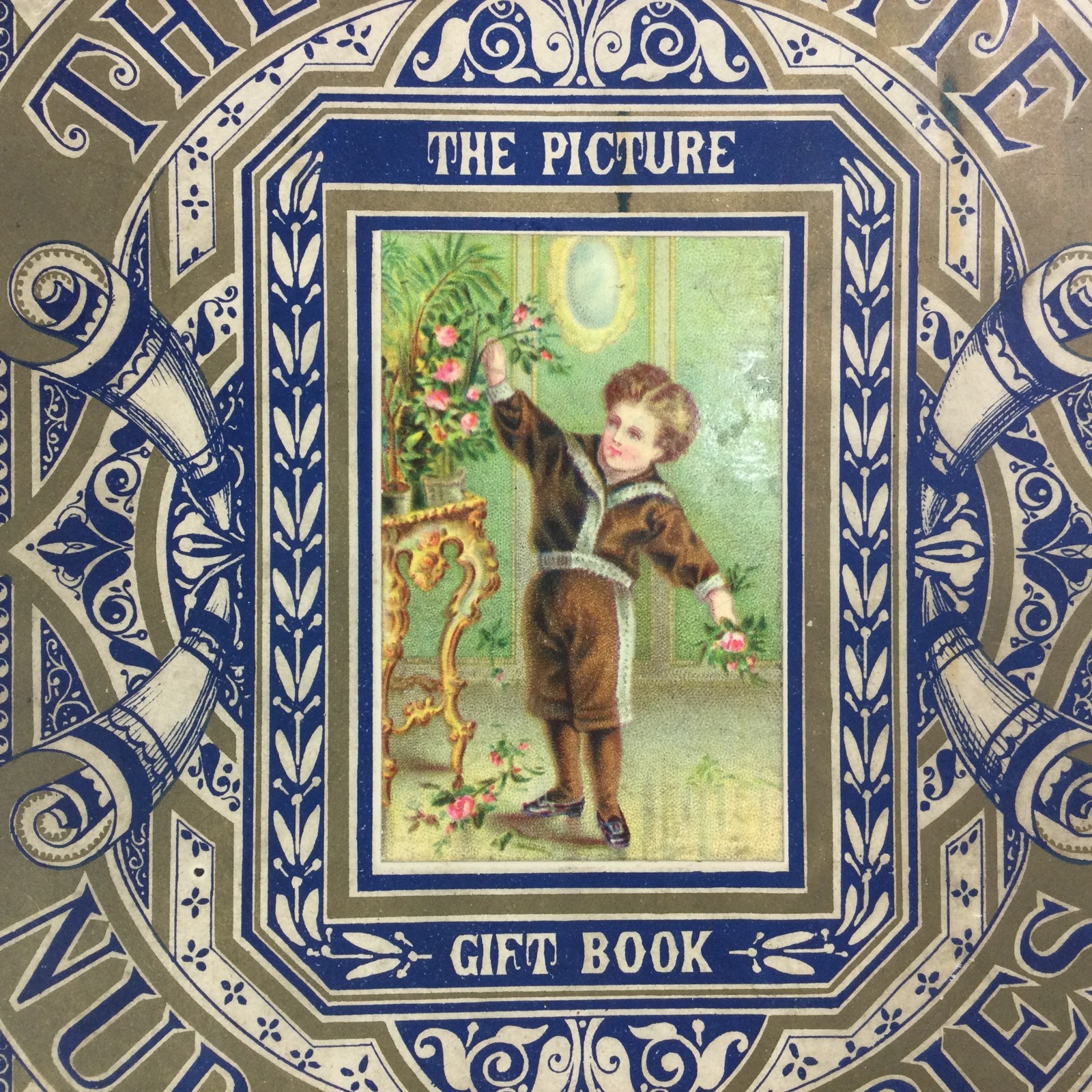 Favorite Nursery Series Picture Gift Book Partridge Nelson Antique 1901 HC