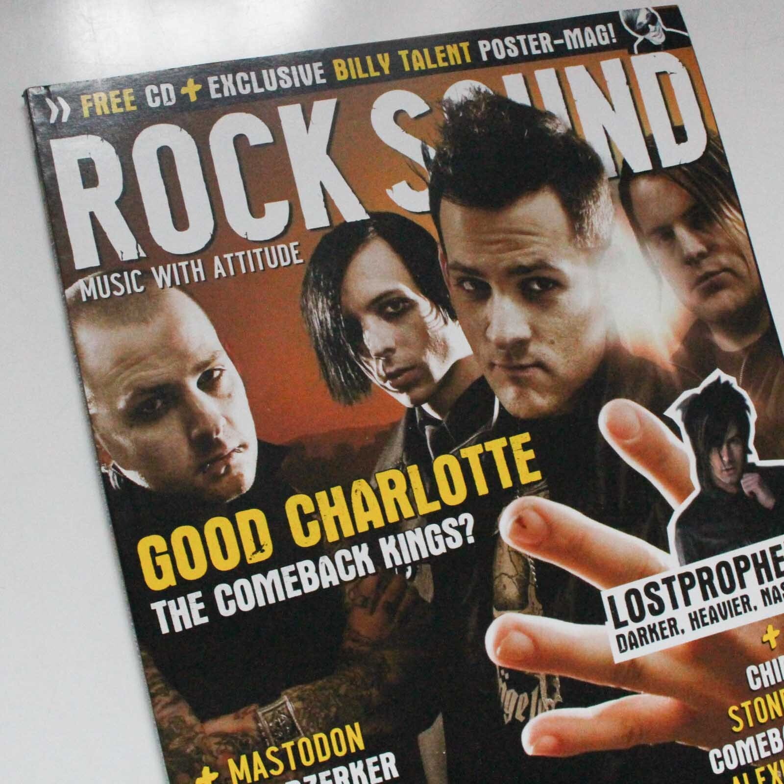 Rock Sound Magazine Good Charlotte March 2007 Issue 94 Music Alternative