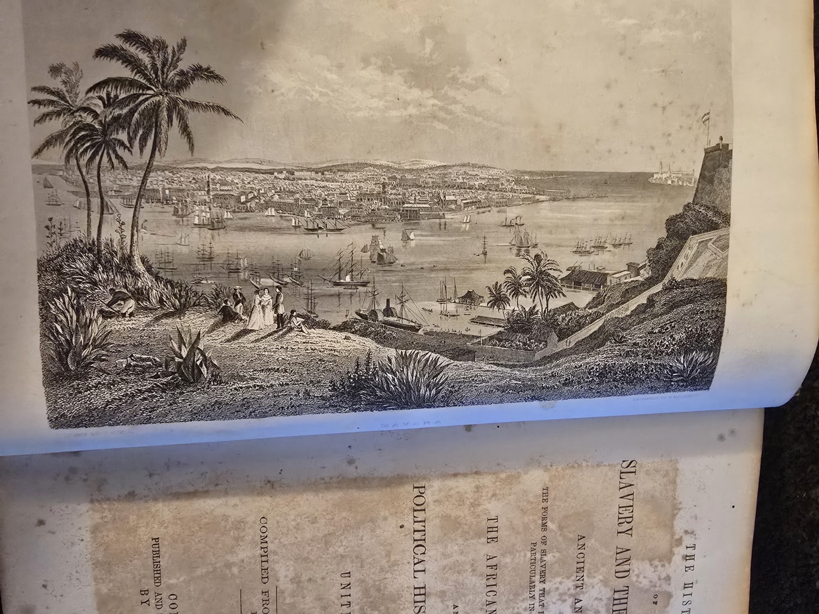 History of Slavery and the Slave Trade 1859 The African Slave Trade RARE FIND