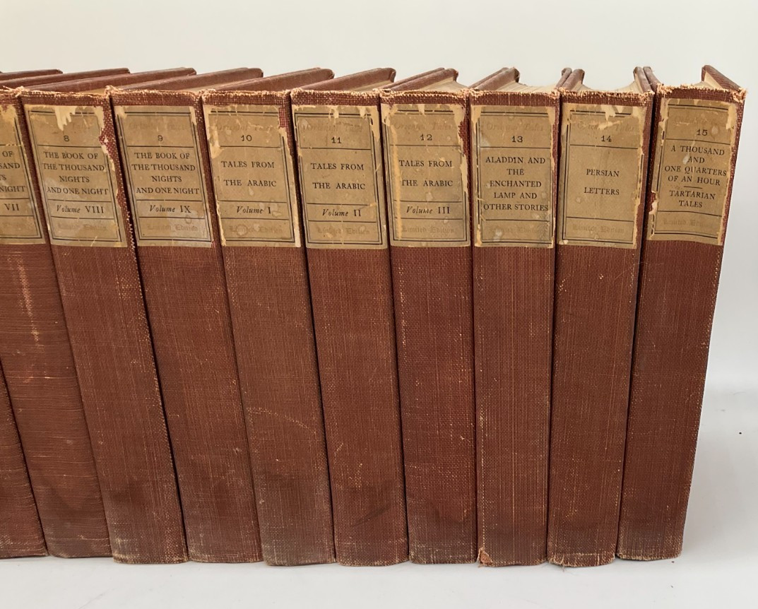 Burton’s Arabian Nights 15 Volumes Complete Cabool 210/500 limited edition 1901