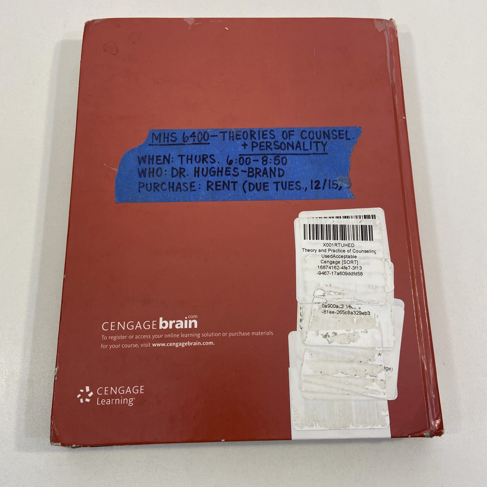 Theory & Practice of Counseling and Psychotherapy 10th Edition Gerald Corey HC