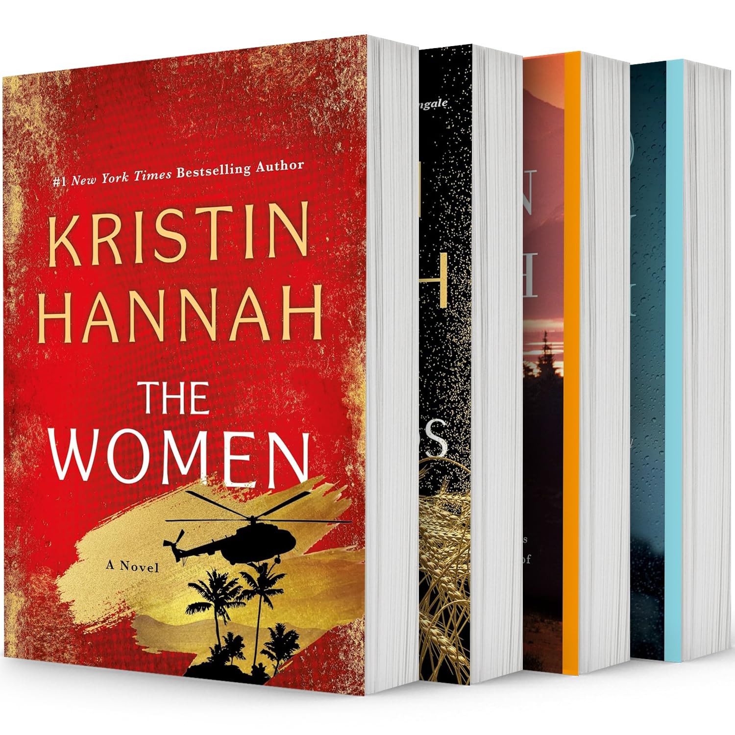 Kristin Hannah bestselling 4 books, The Women: A Novel; The Four Winds; The …