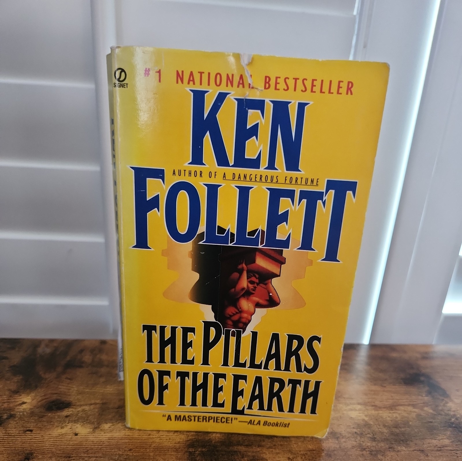 Pillars of the Earth : A Novel by Ken Follett (1990, Mass Market)