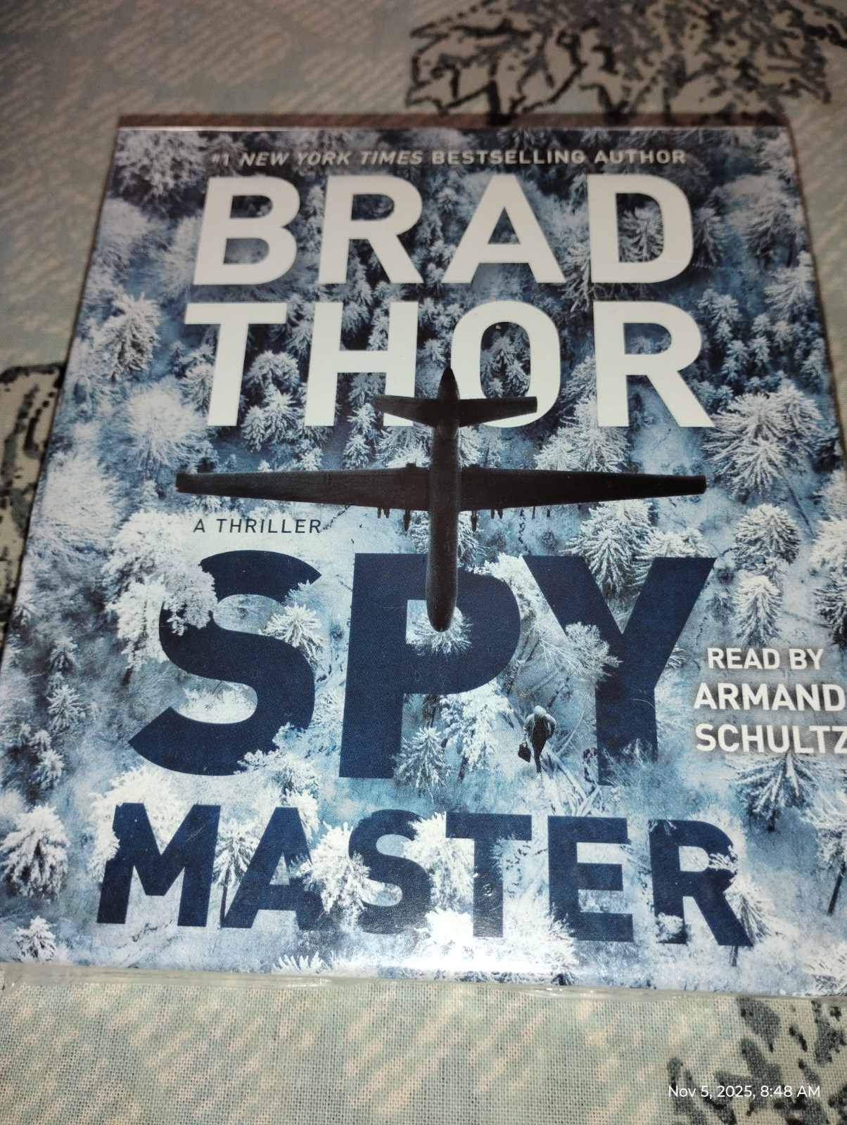 NEW! Audio CD. Scot Harvath Ser. Spy Master A Thriller by Brad Thor