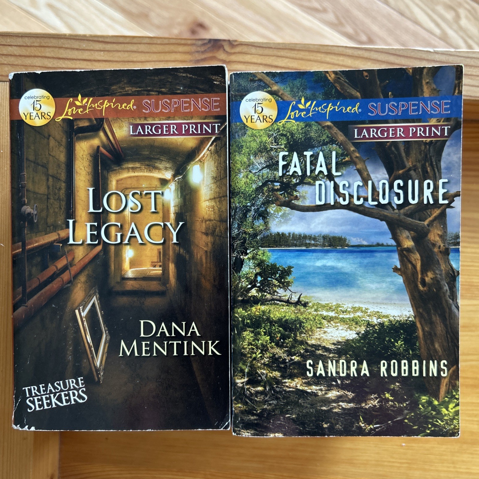 Love Inspired Suspense Inspirational Romance Paperback Larger Print Lot of 25