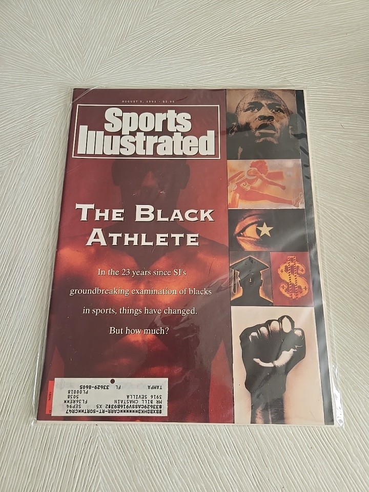 Sports Illustrated Magazine Volume 75 Issue 6 August 5, 1991 The Black Athlete
