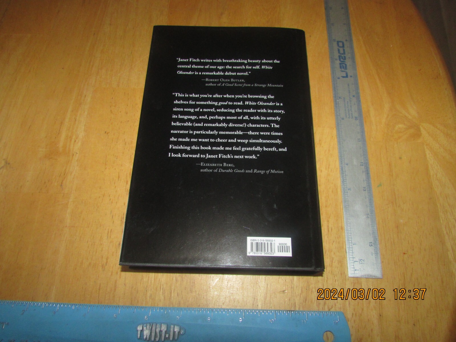 White Oleander by Janet Fitch (1999, Hardcover)