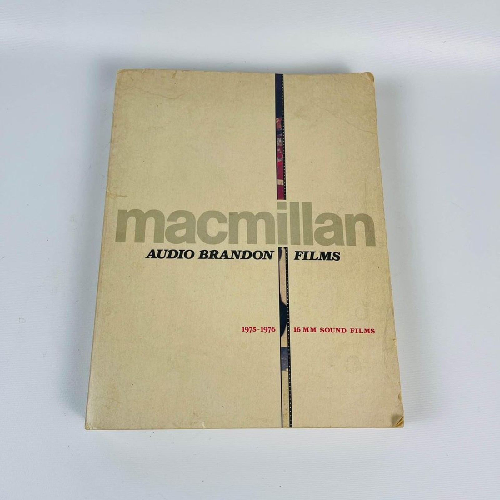 Macmillan Audio Brandon Films 1975-76 16mm film catalog book 440 Pages