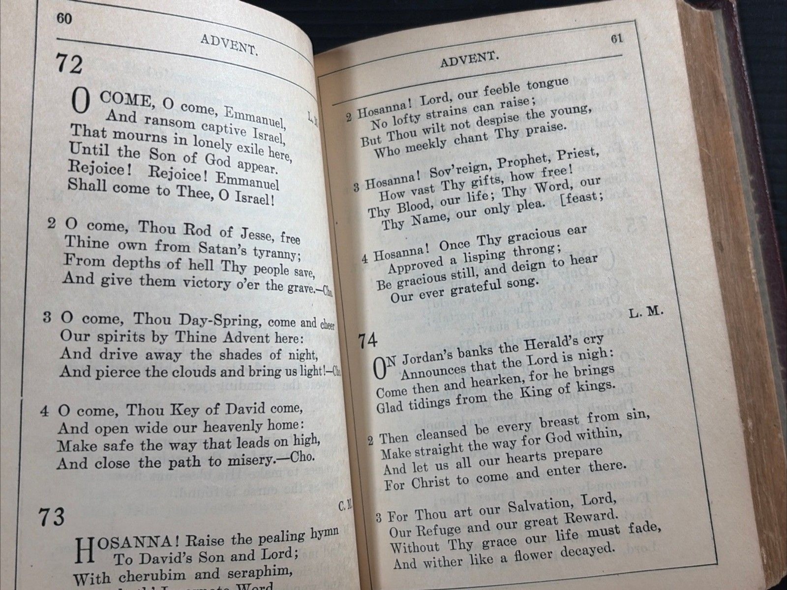 Antique Concordia Lutheran Church Book Of Concord HC 5.5×4” Oxblood