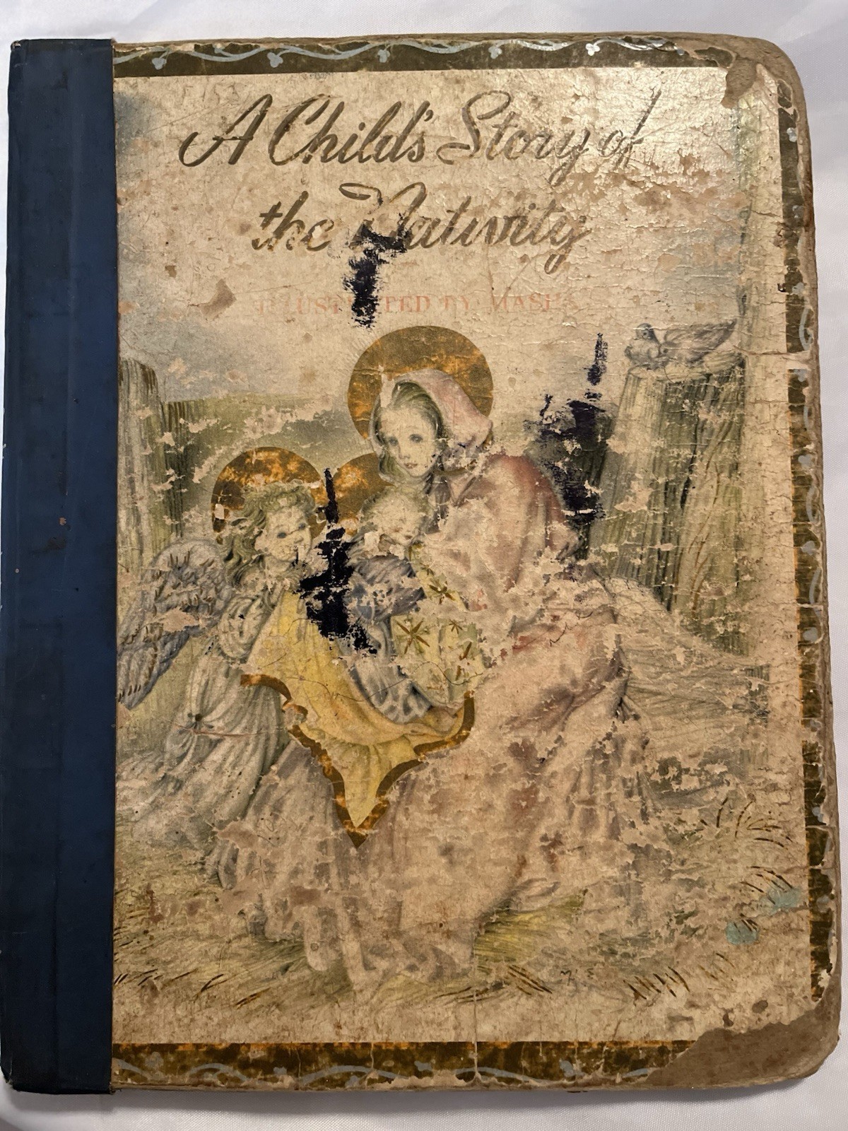 A Child’s Story of the Nativity, Masha, 1943, Hardback, Random House, 12.25″