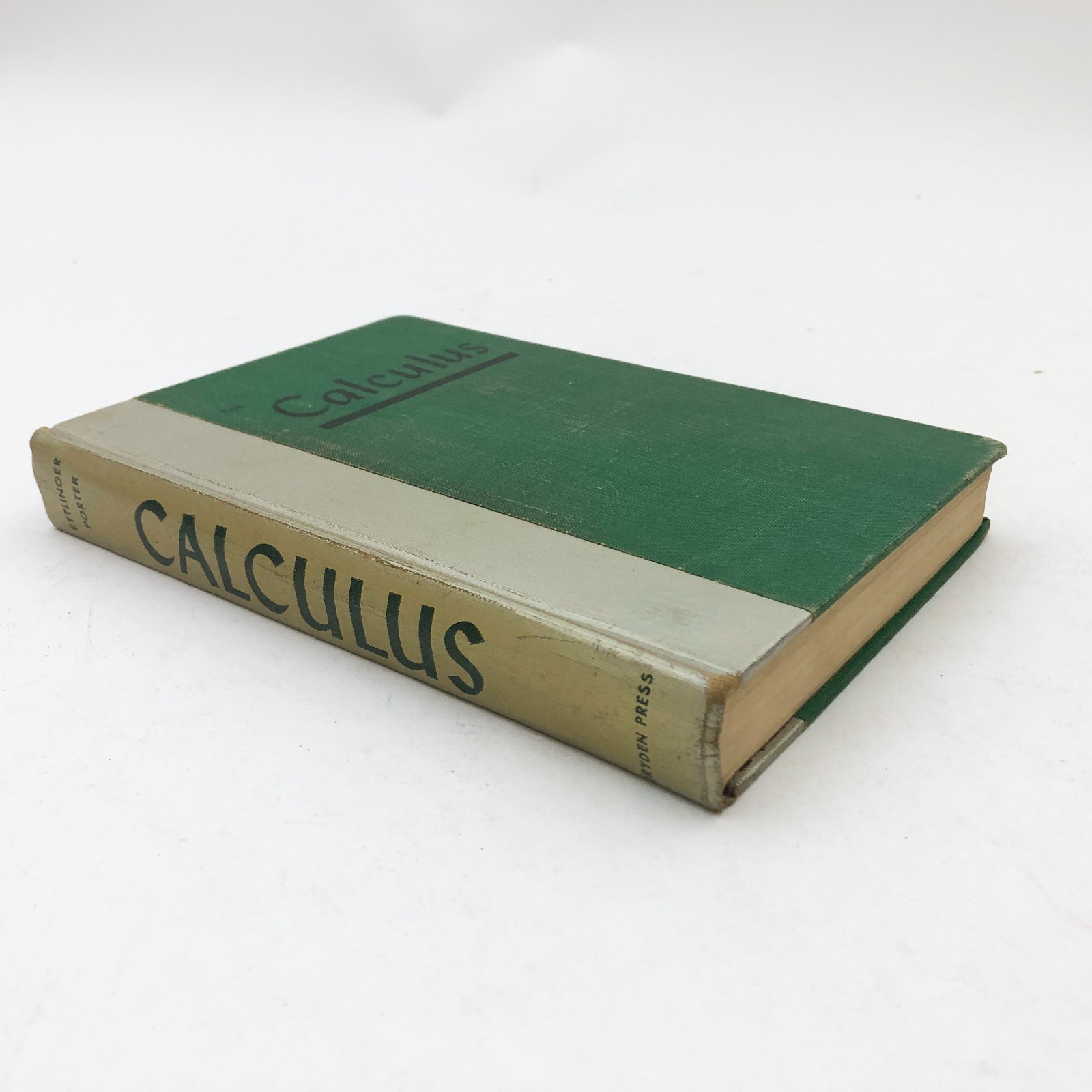The Calculus H J Ettlinger & M B Porter HB First Edition 317 Pages 1942
