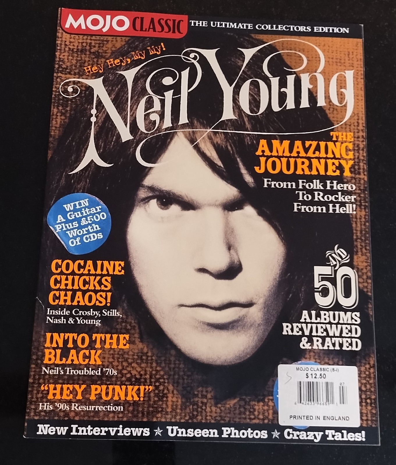 MOJO CLASSIC Magazine Vol 1 #4 Neil Young ULTIMATE COLLECTORS EDITION – LIKE NEW