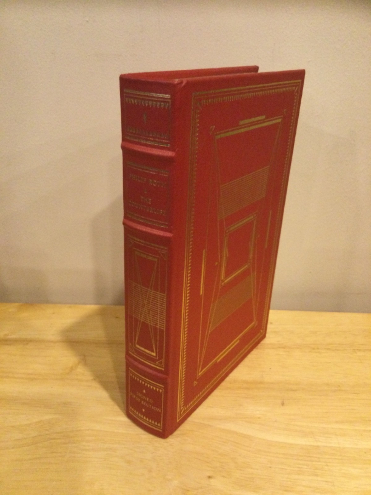 The Counterlife by Phillip Roth Franklin Library Book 1986 Signed First Edition