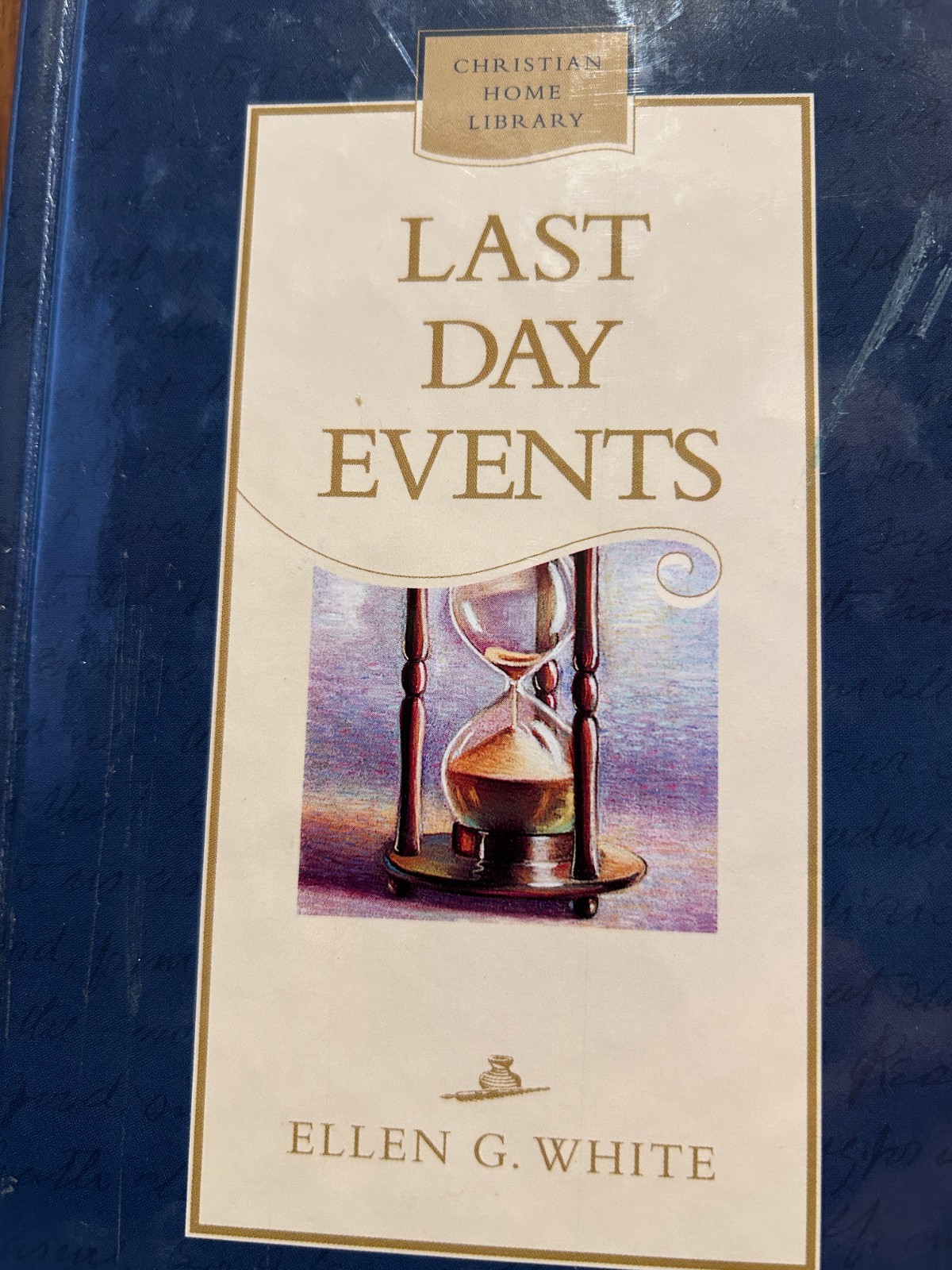 «Last Day Events » & «Heaven» both new blue hardcover books by Ellen G White