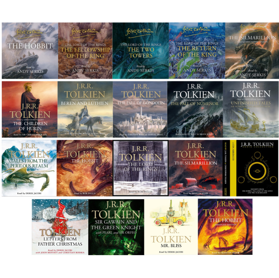 J.R.R. Tolkien – Lord of the Rings MP3 USB 40 Audiobook Collection Serkis Inglis