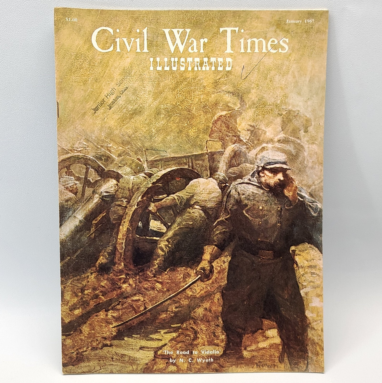 ⭐️ Vintage Civil War Times Illustrated Magazine January 1967