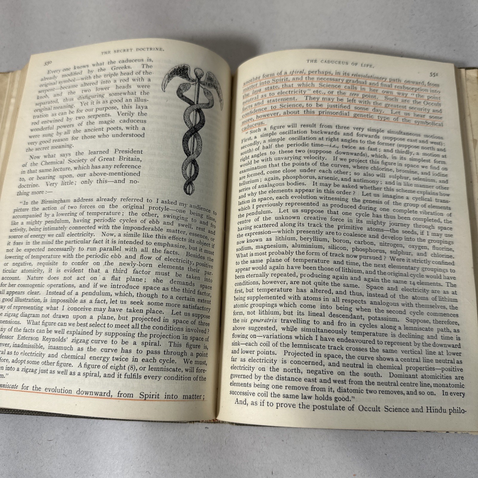 The Secret Doctrine HP Blavatsky 1888 First Edition Theosophy Book RARE Occult