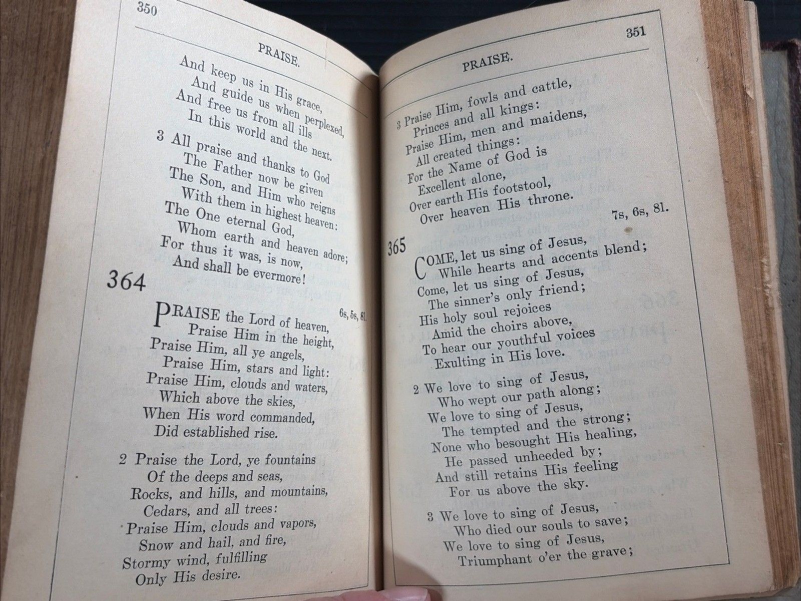 Antique Concordia Lutheran Church Book Of Concord HC 5.5×4” Oxblood