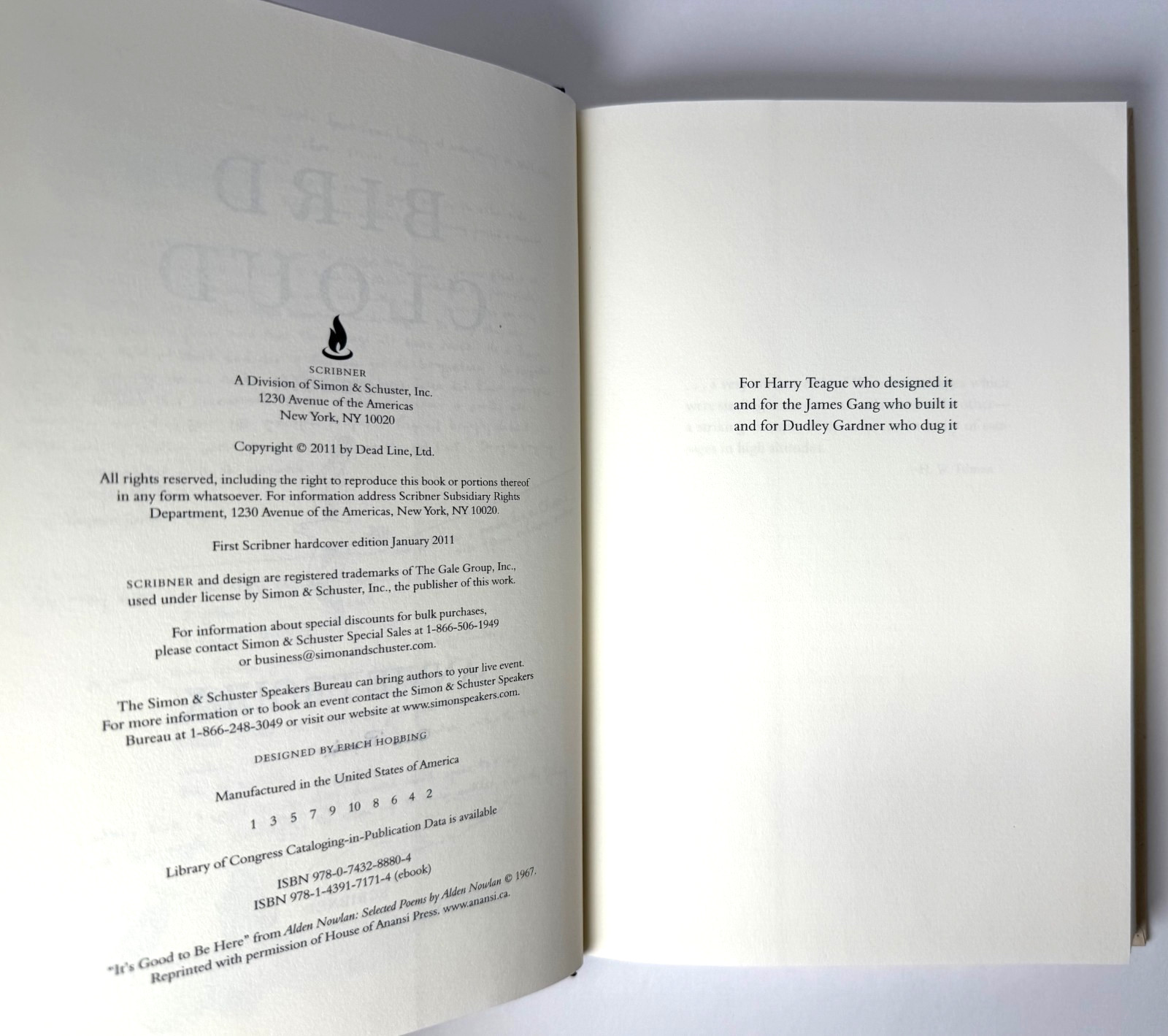 Bird Cloud, A Memoir SIGNED by Annie Proulx 2011 HCDJ 1st ed 1st print in Mylar